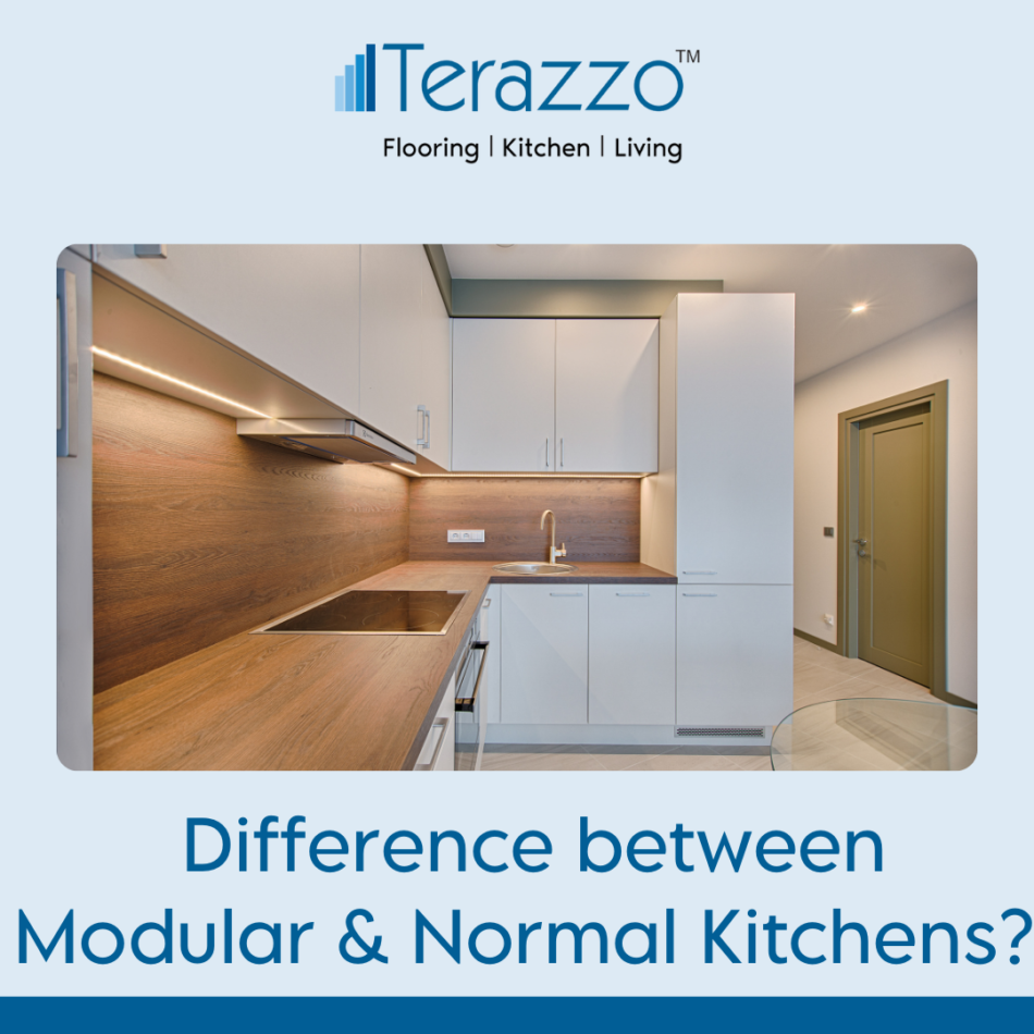 What is the 5 Difference between Modular and Normal Kitchens? – A Power Packed Guide