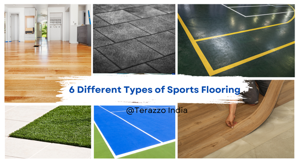 6 Different Types of Sports Flooring - Terrazzo india
