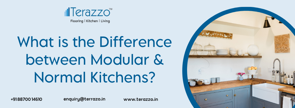 Difference between Modular and Normal Kitchens