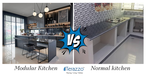 Modular kitchens and Normal Kitchens -Terazzo India