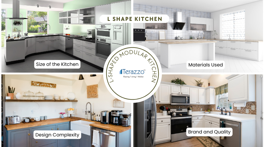 -L-shaped modular kitchen design- terrazzo india