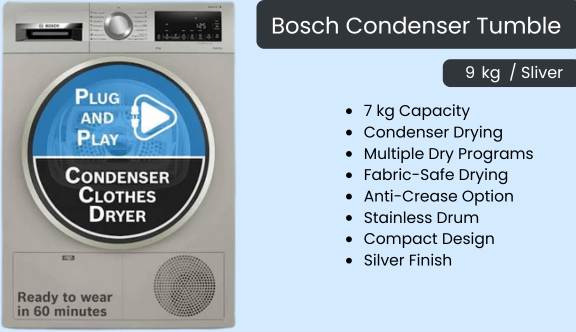 Bosch Condenser Tumble