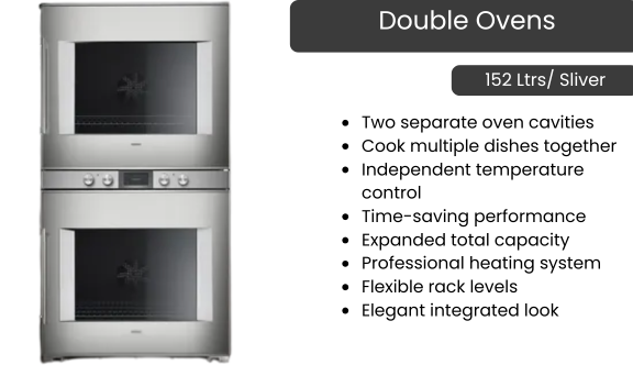 Double oven