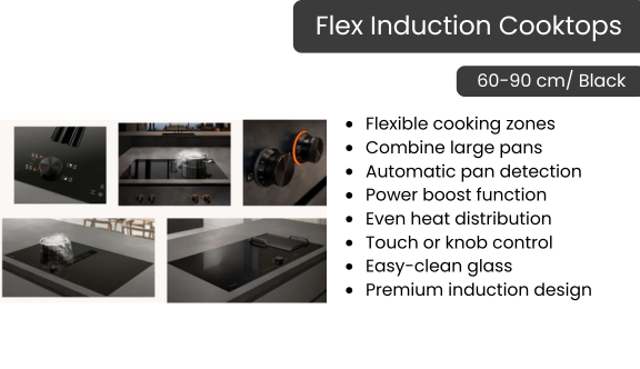 Flex Induction Cooktops