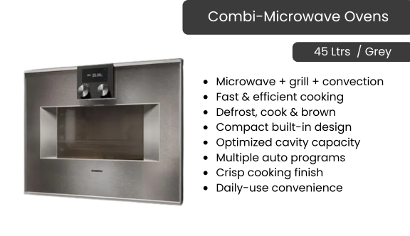 combi microwave ovens