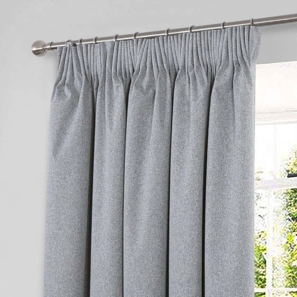 pencil pleat curtains