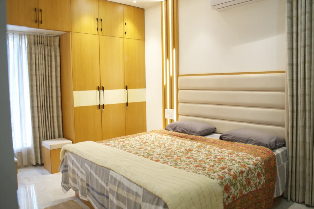 Interior Design for a 2BHK bedroom